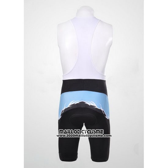 2011 Maillot Ciclismo Subaru Azur et Noir Manches Courtes et Cuissard