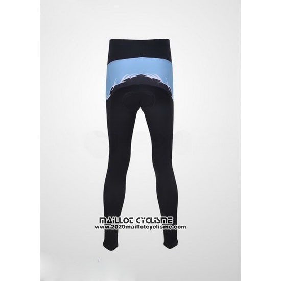 2011 Maillot Ciclismo Subaru Azur et Noir Manches Longues et Cuissard