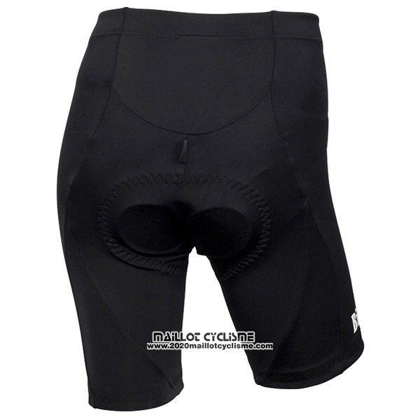 2017 Maillot Ciclismo Femme Bianchi Noir et Blanc Manches Courtes et Cuissard