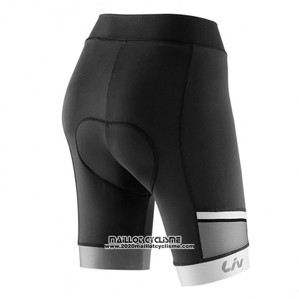 2017 Maillot Ciclismo Femme Liv Pro Noir Manches Courtes et Cuissard