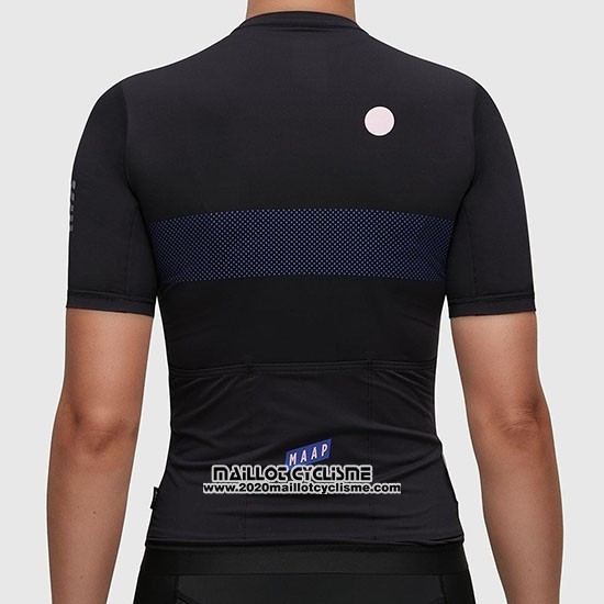 2019 Maillot Ciclismo Femme MAAP Escape Noir Manches Courtes et Cuissard