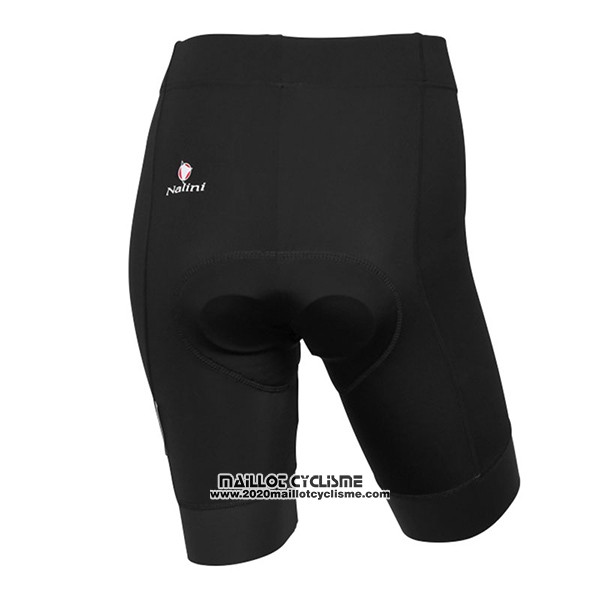 2017 Maillot Ciclismo Femme Nalini Optical Noir et Orange Manches Courtes et Cuissard