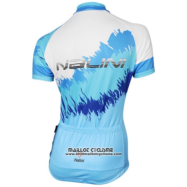 2017 Maillot Ciclismo Femme Nalini Sfiziosa Celsete Manches Courtes et Cuissard