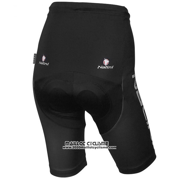 2017 Maillot Ciclismo Femme Nalini Zebrana Vert et Noir Manches Courtes et Cuissard