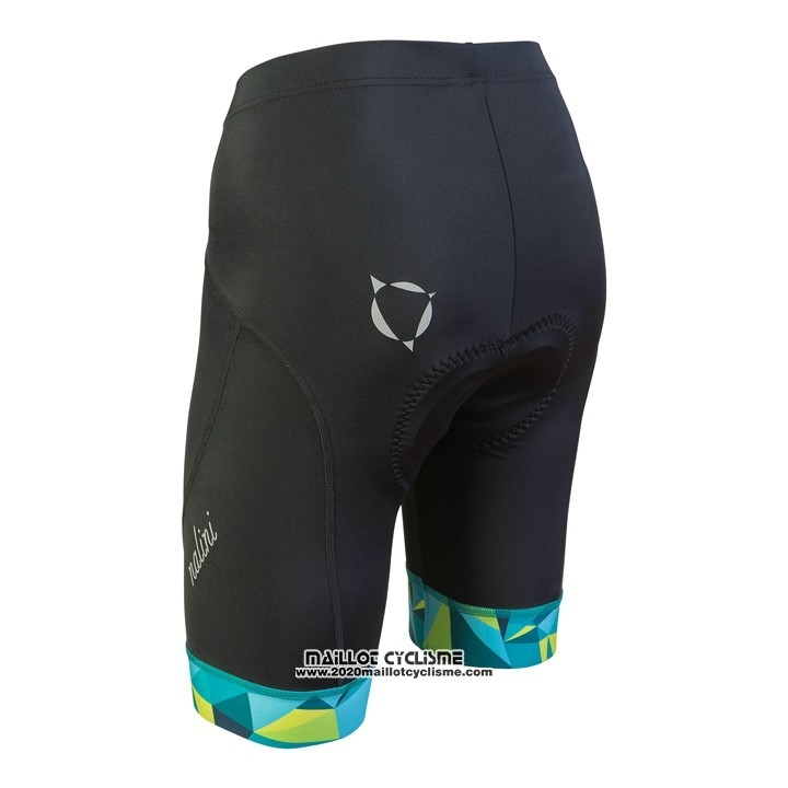 2018 Maillot Ciclismo Femme Nalini Chic Vert Manches Courtes et Cuissard