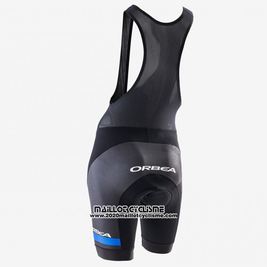 2016 Maillot Ciclismo Femme Orbea Bleu et Noir Manches Courtes et Cuissard