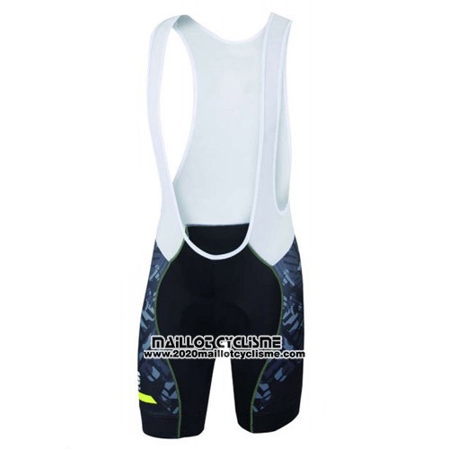 2016 Maillot Ciclismo Femme Sportful Vert et Noir Manches Courtes et Cuissard