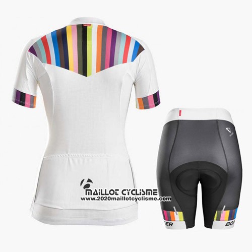 2016 Maillot Ciclismo Trek Orange et Blanc Manches Courtes et Cuissard