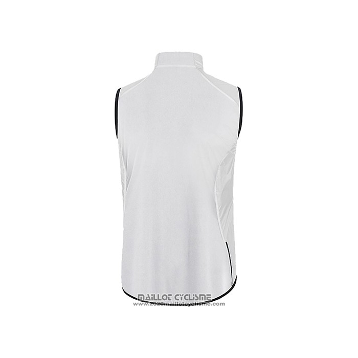 2021 Gilet Coupe Vent Gore Blanc Manches Courtes et Cuissard