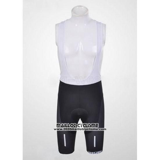 2011 Maillot Ciclismo Assos Blanc et Noir Manches Courtes et Cuissard