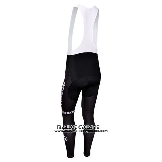 2013 Maillot Ciclismo Assos Blanc et Noir Manches Longues et Cuissard