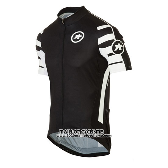 2016 Maillot Ciclismo Assos Profond Noir Manches Courtes et Cuissard