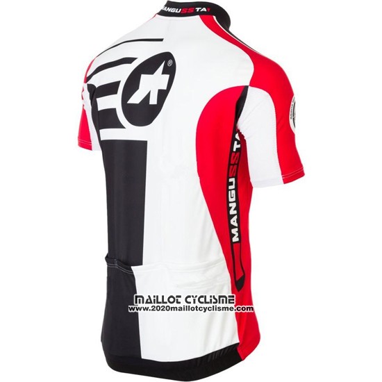 2016 Maillot Ciclismo Assos Rouge Manches Courtes et Cuissard