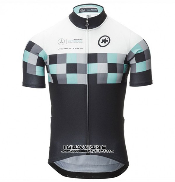 2017 Maillot Ciclismo Assos Noir Manches Courtes et Cuissard