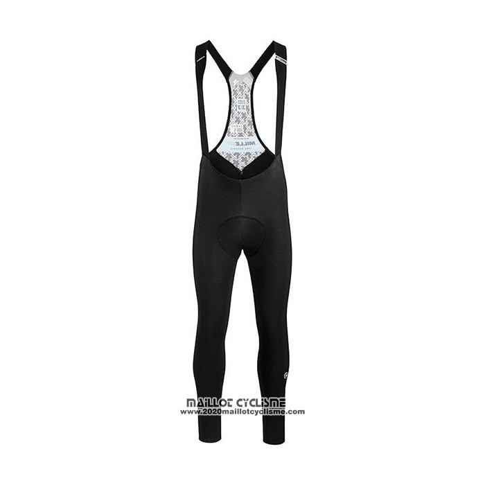 2021 Maillot Cyclisme Assos Noir Manches Longues et Cuissard