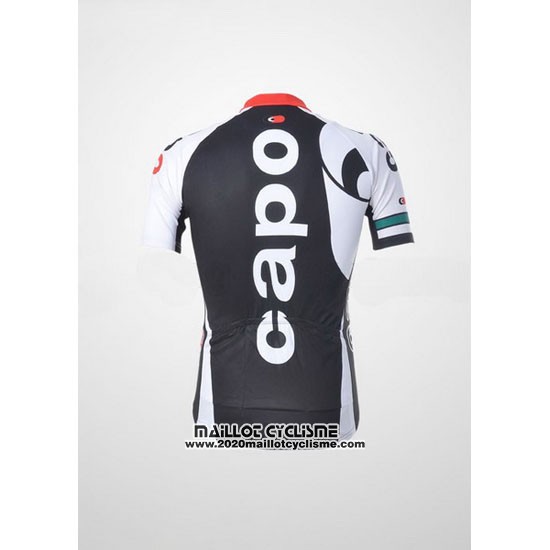 2011 Maillot Ciclismo Capo Blanc Manches Courtes et Cuissard