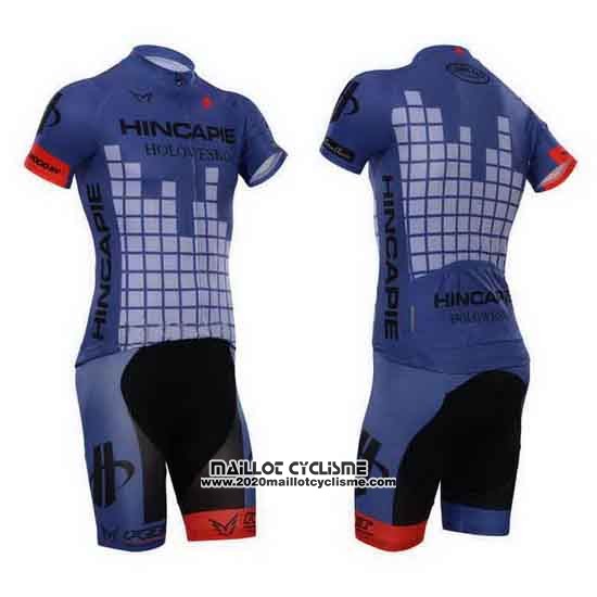 2014 Maillot Ciclismo Hincapie Violet Manches Courtes et Cuissard