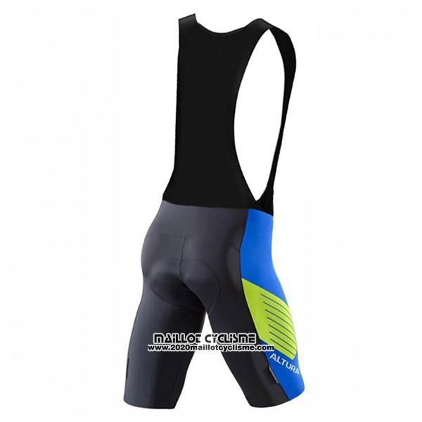 2017 Maillot Ciclismo Altura Sportive Bleu Manches Courtes et Cuissard