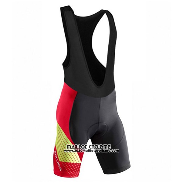 2017 Maillot Ciclismo Altura Sportive Rouge Manches Courtes et Cuissard