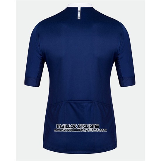 2018 Maillot Ciclismo Machine Club Bleu Manches Courtes et Cuissard