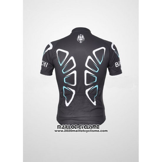 2011 Maillot Ciclismo Bianchi Noir Manches Courtes et Cuissard