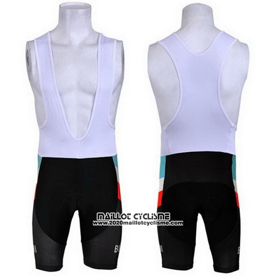 2013 Maillot Ciclismo Bianchi Noir et Bleu Clair Manches Courtes et Cuissard