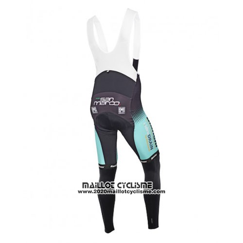 2016 Maillot Ciclismo Bianchi MTB Ml Noir et Vert Manches Longues et Cuissard