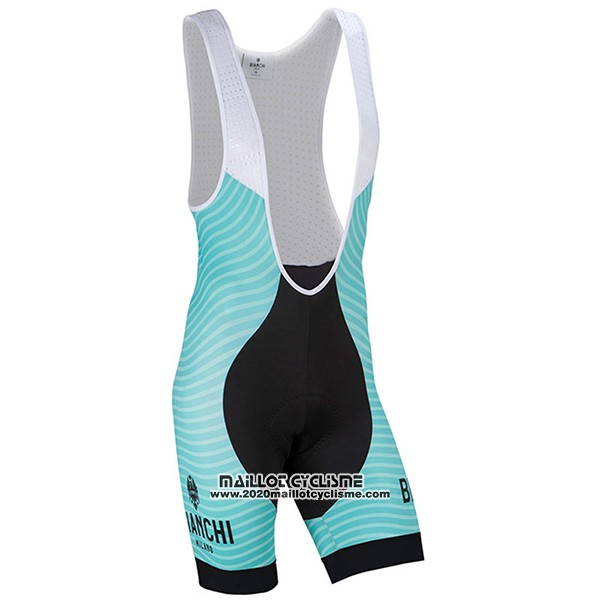 2017 Maillot Ciclismo Bianchi Milano Meja Vert Manches Courtes et Cuissard