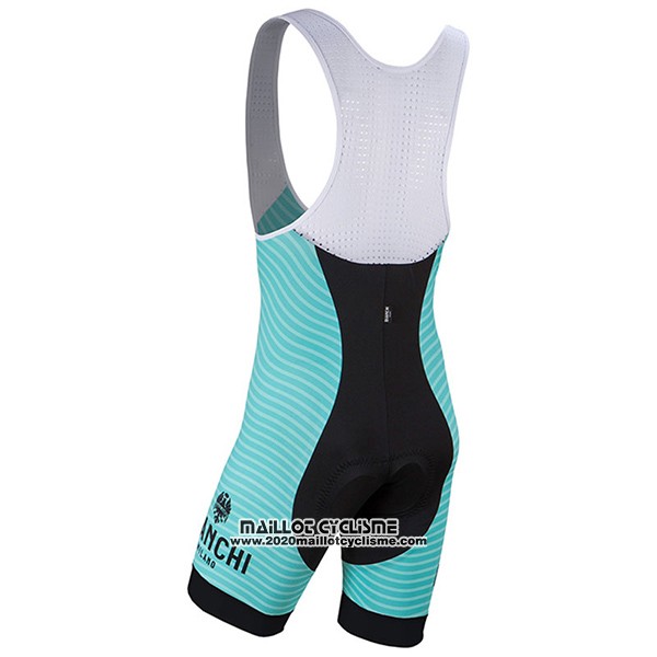 2017 Maillot Ciclismo Bianchi Milano Meja Vert Manches Courtes et Cuissard