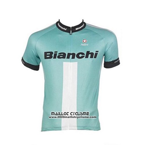 2017 Maillot Ciclismo Bianchi Vert Manches Courtes et Cuissard