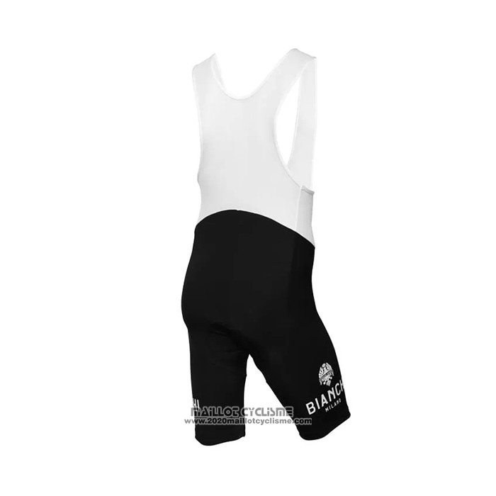 2021 Maillot Cyclisme Bianchi Blanc Vert Manches Courtes et Cuissard