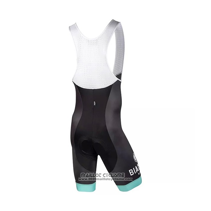 2021 Maillot Cyclisme Bianchi Gris Manches Courtes et Cuissard