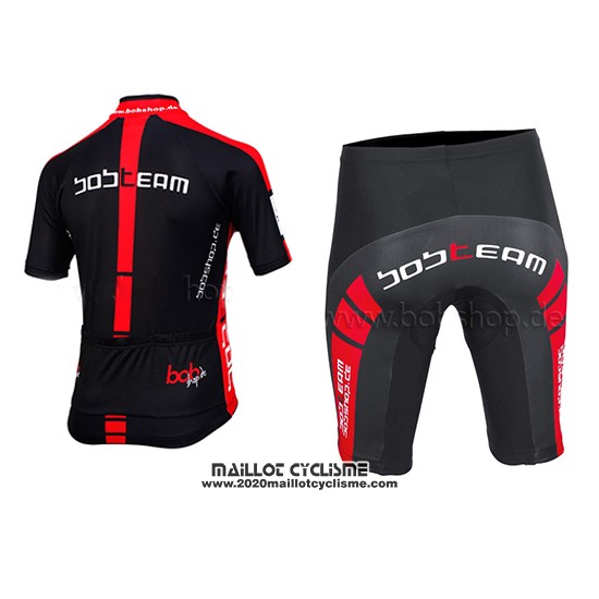 2015 Maillot Ciclismo Bobteam Noir Manches Courtes et Cuissard