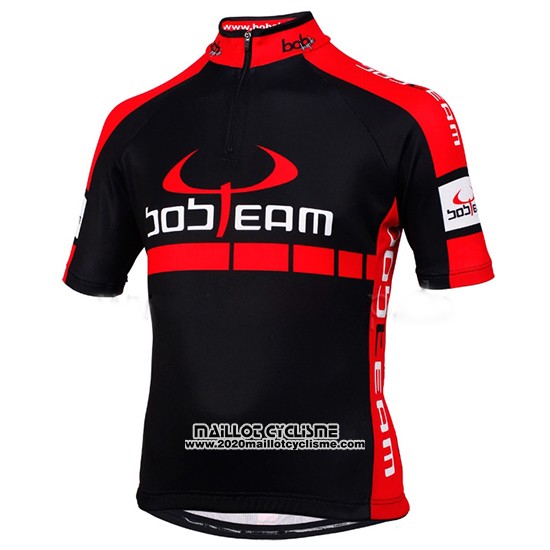 2015 Maillot Ciclismo Bobteam Noir Manches Courtes et Cuissard