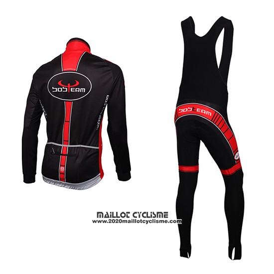 2016 Maillot Ciclismo Bobteam Noir Manches Longues et Cuissard