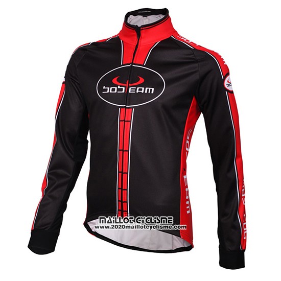 2016 Maillot Ciclismo Bobteam Noir Manches Longues et Cuissard
