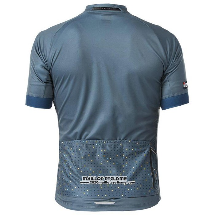2020 Maillot Cyclisme Bontrage Gris Manches Courtes et Cuissard