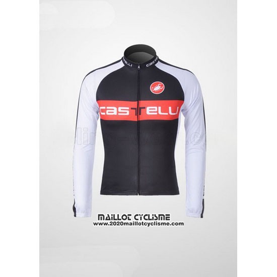 2011 Maillot Ciclismo Castelli Noir Manches Longues et Cuissard