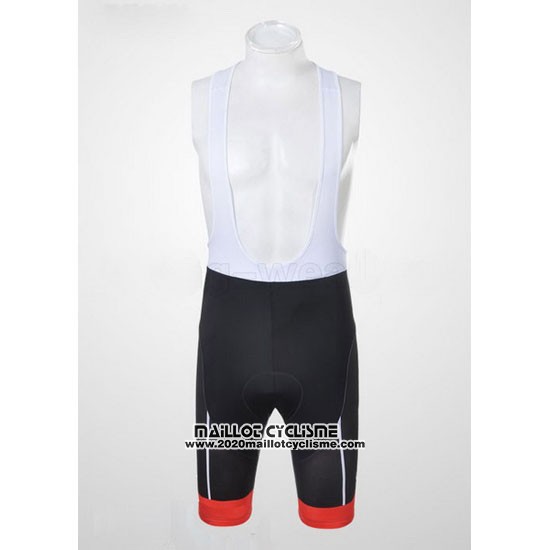 2011 Maillot Ciclismo Castelli Noir et Rouge Manches Courtes et Cuissard