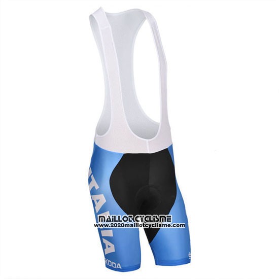 2014 Maillot Ciclismo Castelli Bleu et Blanc Manches Courtes et Cuissard