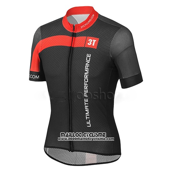 2015 Maillot Ciclismo Castelli 3t Noir et Rouge Manches Courtes et Cuissard