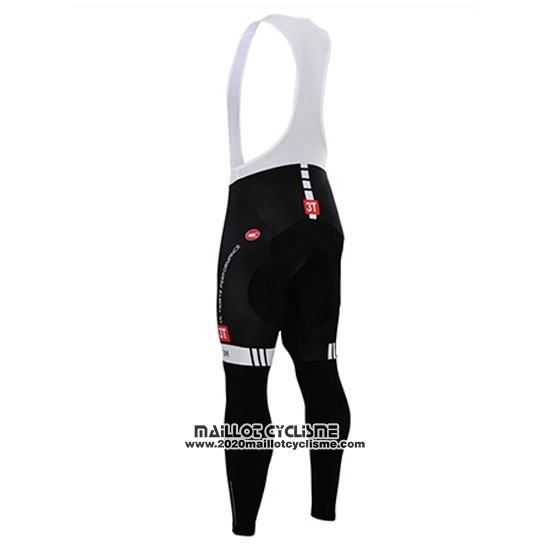 2015 Maillot Ciclismo Castelli Blanc Manches Longues et Cuissard
