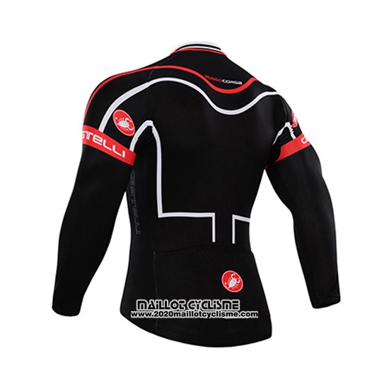 2015 Maillot Ciclismo Castelli Noir Manches Longues et Cuissard