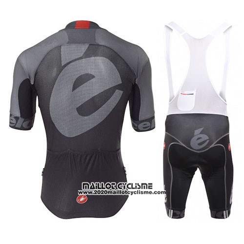 2016 Maillot Ciclismo Castelli Cervelo et Noir Manches Courtes et Cuissard
