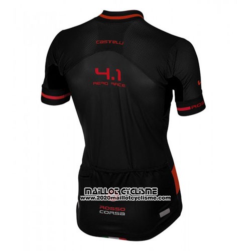 2016 Maillot Ciclismo Castelli Noir Manches Courtes et Cuissard