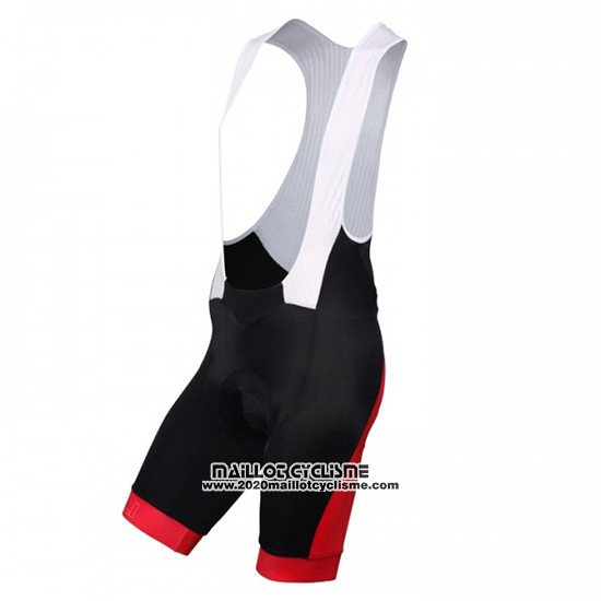2016 Maillot Ciclismo Castelli Rouge Blanc Manches Courtes et Cuissard