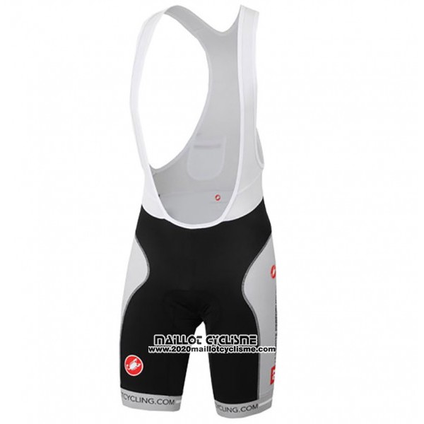 2017 Maillot Ciclismo Castelli 3t Gris et Noir Manches Courtes et Cuissard