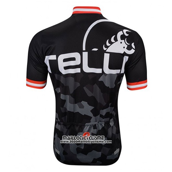 2017 Maillot Ciclismo Castelli Attacco Noir Manches Courtes et Cuissard