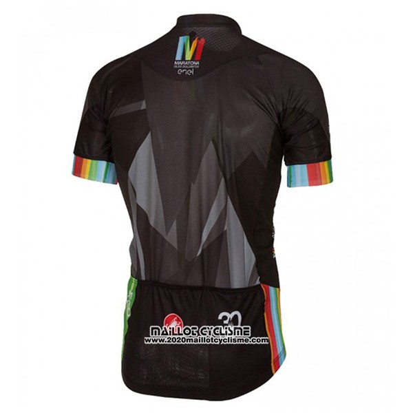 2017 Maillot Ciclismo Castelli Maratona Noir Manches Courtes et Cuissard