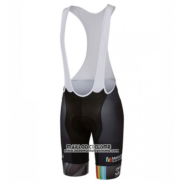 2017 Maillot Ciclismo Castelli Maratona Noir Manches Courtes et Cuissard